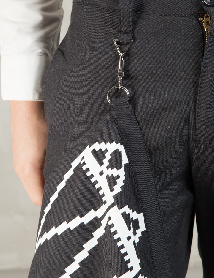 Black Detachable Apron Chino Placeholder Image