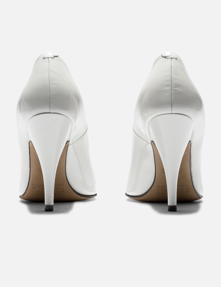 Shop Maison Margiela Tabi Pumps In White