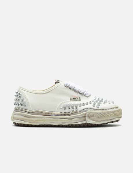 Maison Mihara Yasuhiro "BAKER" OG Sole Studded Canvas Low-Top Sneaker
