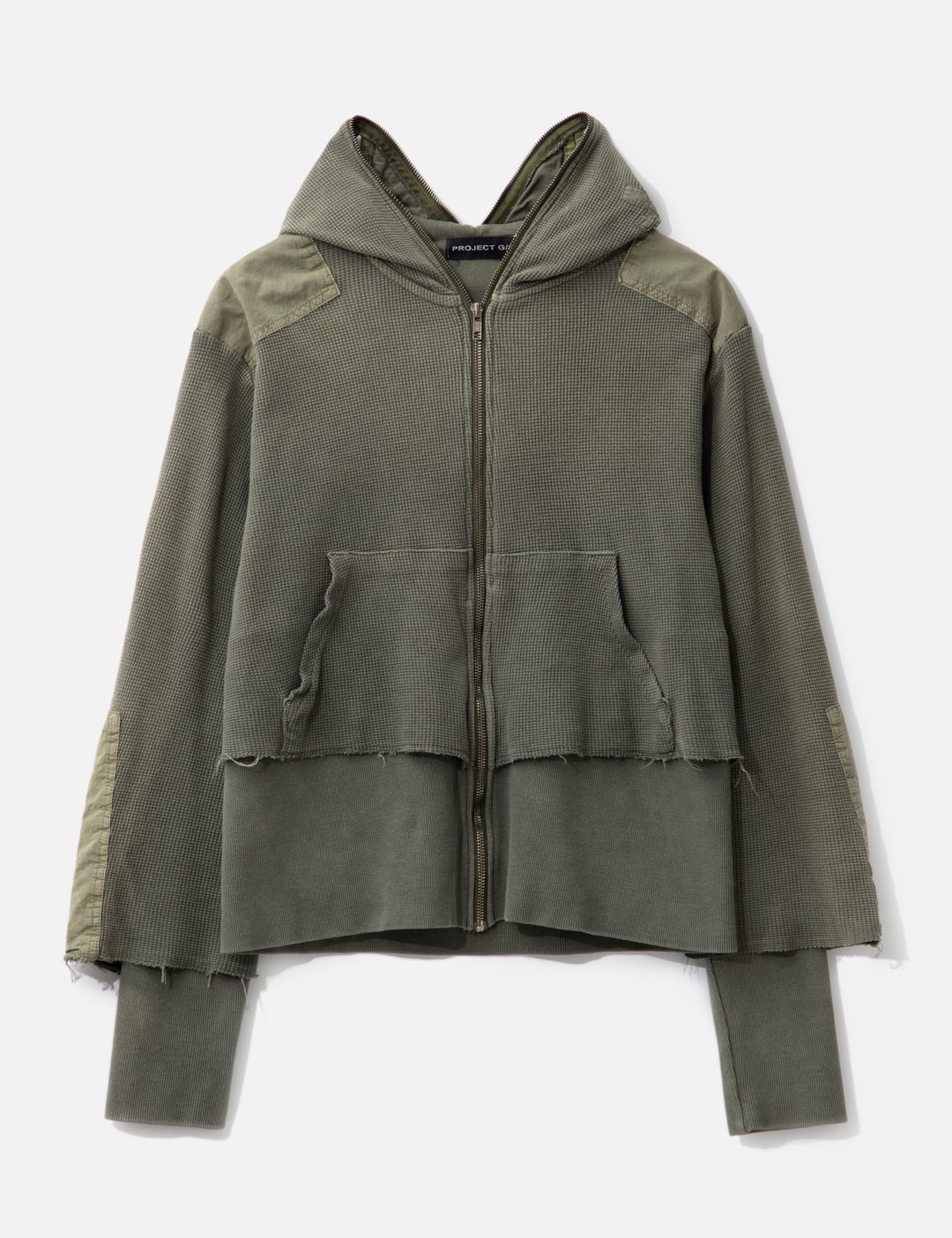 PROJECT G/R - Gimp Waffle Thermal Zip Hoodie | HBX - ハイプ 