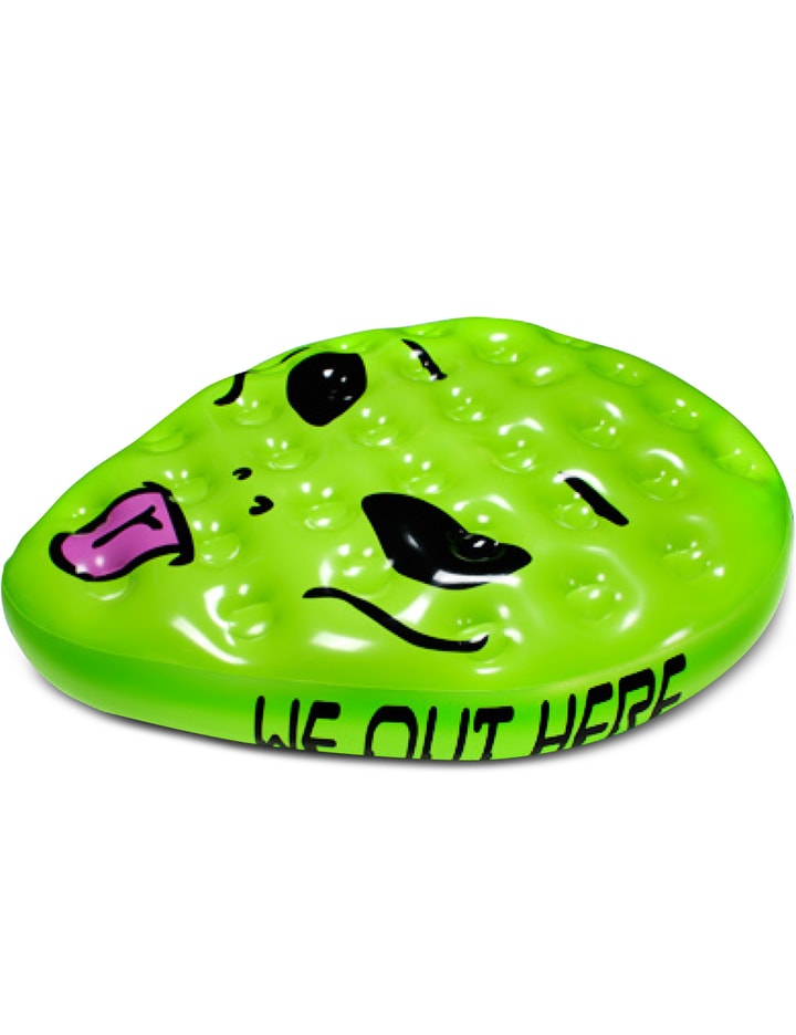 Green We Out Here Pool Float Placeholder Image