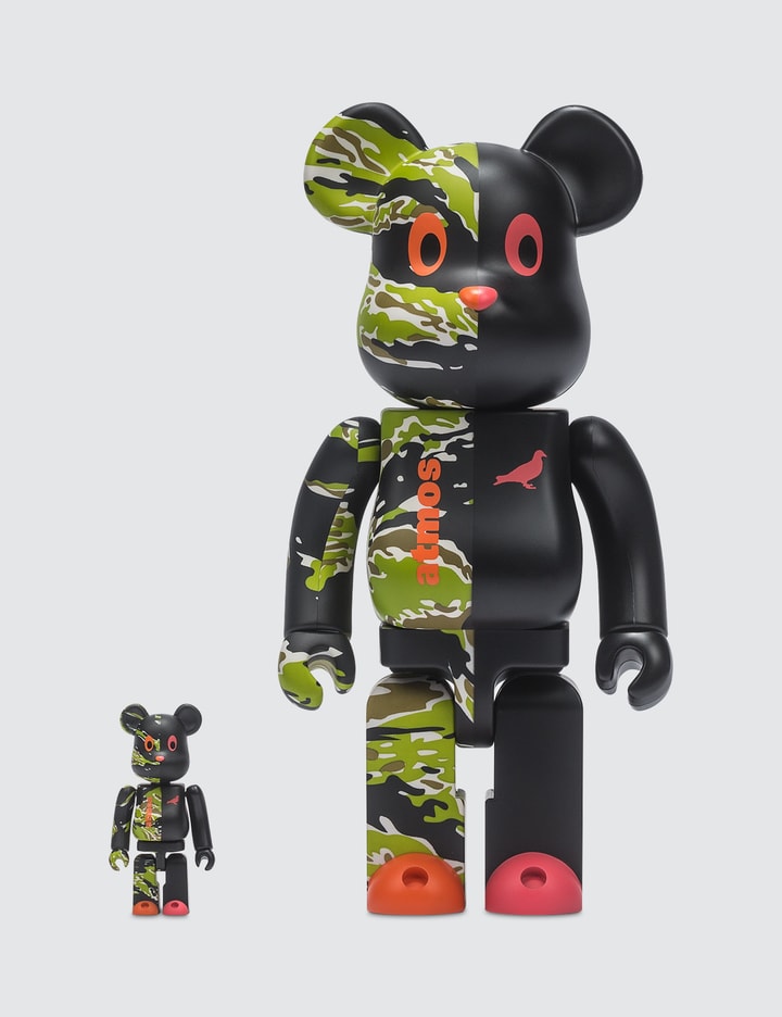 Staple x Atmos x Medicom 400% + 100% Bearbrick Set V2 Placeholder Image