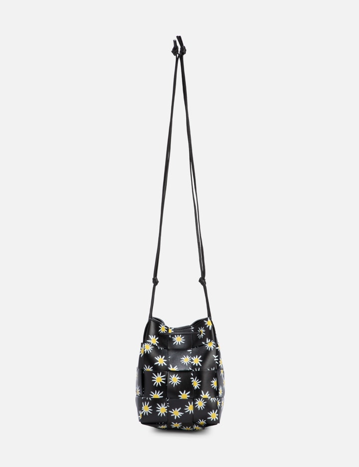 Bottega Veneta Small Cassette Cross-body Bucket In Black