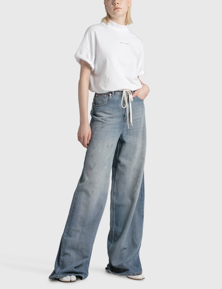 Mock-neck Visual T-shirt Placeholder Image