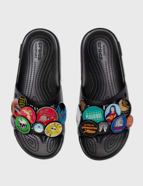 Crocs - Pleasures X Crocs Classic Slide | HBX display picture 2