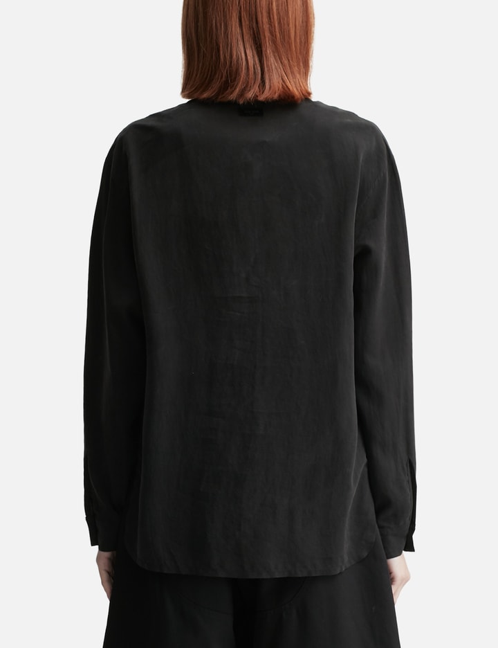 Acceptance Draped Stand-collar Shirt Placeholder Image