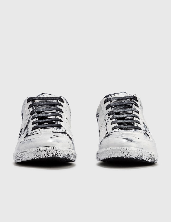 Replica White Paint Sneakers Placeholder Image