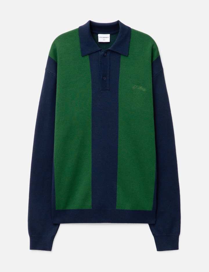 Harrison Long Sleeve Polo Sweater Placeholder Image