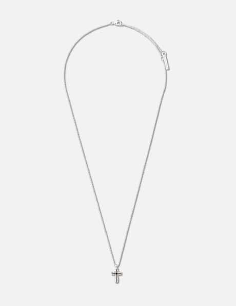 CRUCIS Mini Cross Pendant Necklace view 7