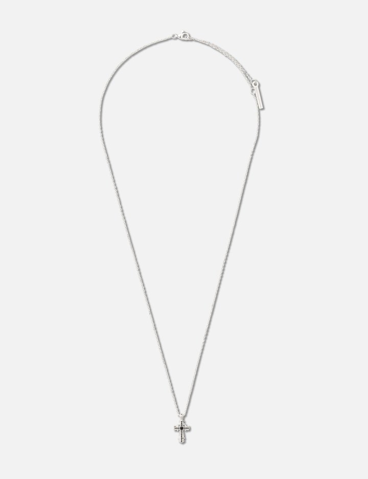 MIDNIGHTFACTORY CRUCIS Mini Cross Pendant Necklace
