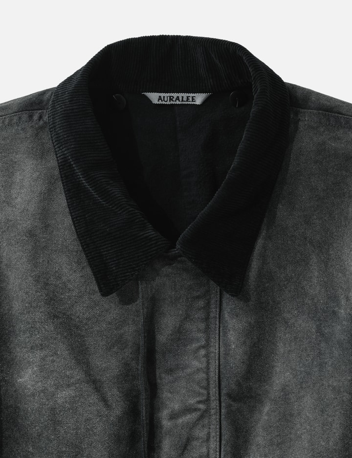 Dyed Organic Cotton Duck Blouson view 3