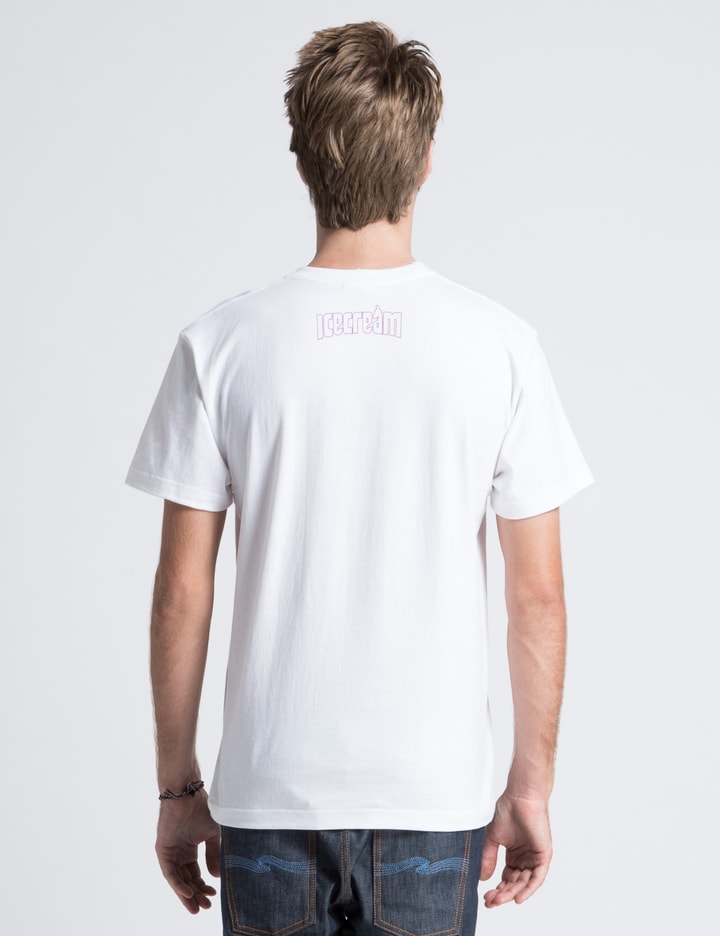 White/Purple Running Dog T-Shirt Placeholder Image