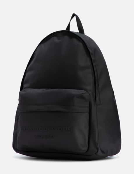 alexander wang leather backpack h&amp Lambskin Marti Bag Washed Black Iridescent Hardware 1792459 Alexander Wang nylon backpack with lambskin trim Alexander Wang's Backpack Is Actually