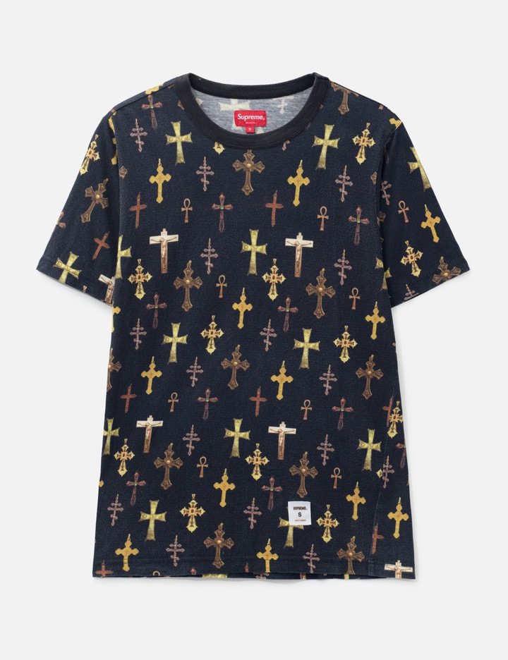 Supreme Black Cross T-Shirt
