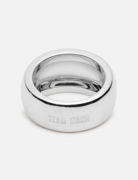 THE ORIGINAL 1 Wide Band Silver Ring view 6