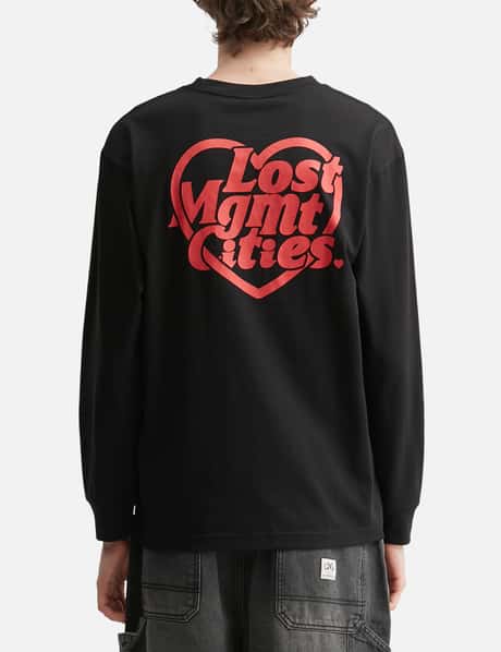 Heart Globe Long Sleeve T-Shirt view 12