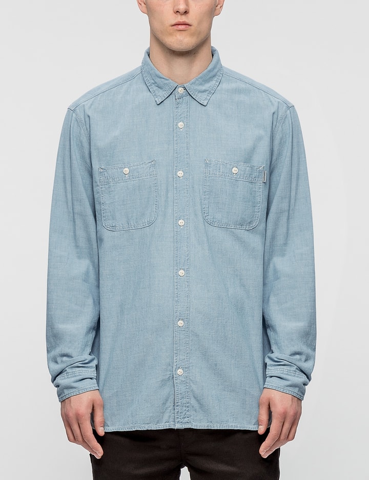 4.5 oz Knoxville Cotton Chambray Clink L/S Shirt Placeholder Image