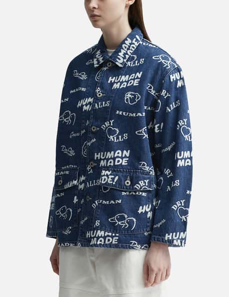 Human Made - Printed Denim Coverall Jacket | HBX - Globally 