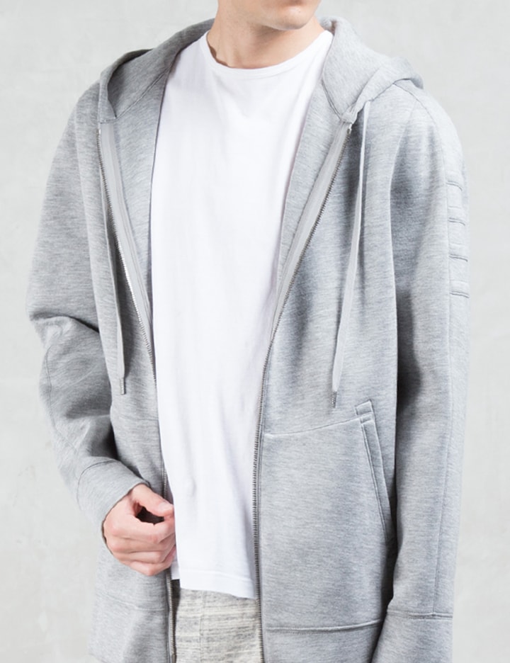 Sponge Fleece Tape Zip Up Hoodie Placeholder Image
