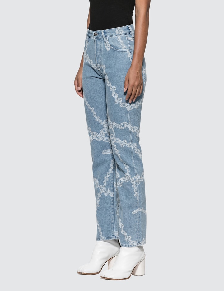 Lilly Chain Print Jeans Placeholder Image