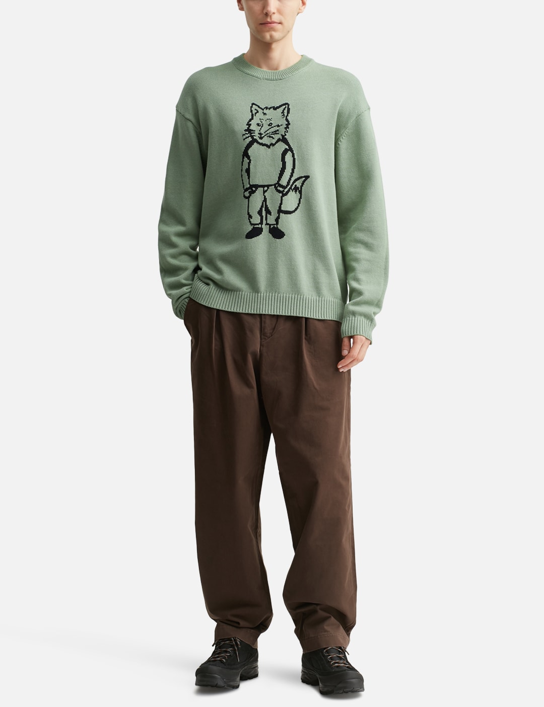 Dressed Fox Intarsia Jumper view 20