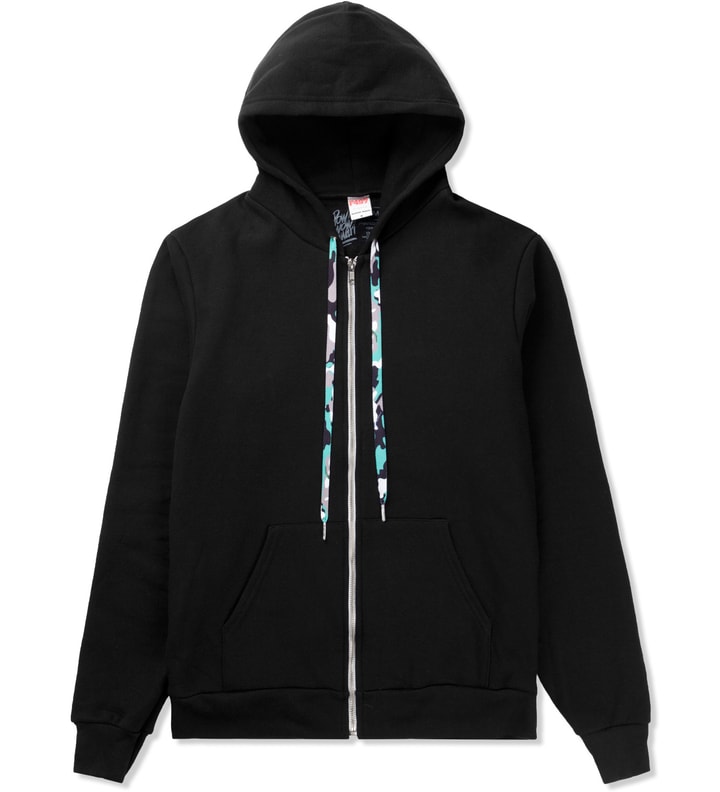 White on Black 2014 POW! WOW! Hawaii Zip Hoodie Placeholder Image