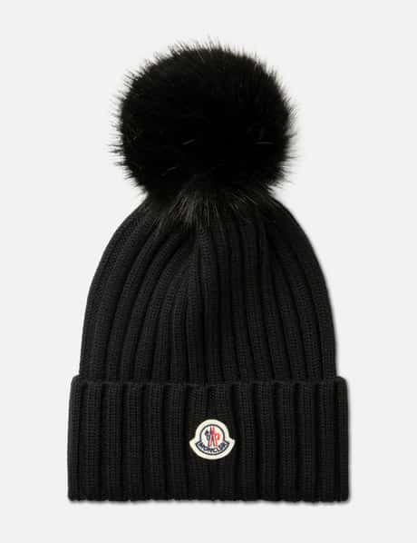 Wool Beanie With Pom Pom view 9