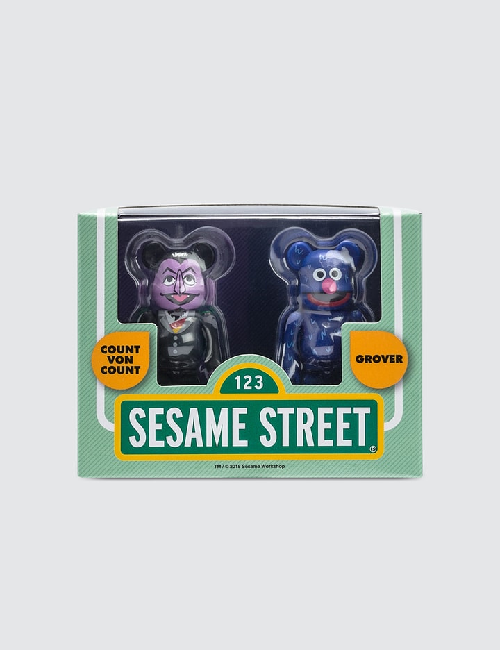 Be@rbrick 100% Count Von Count & Grover 2 Pack Placeholder Image