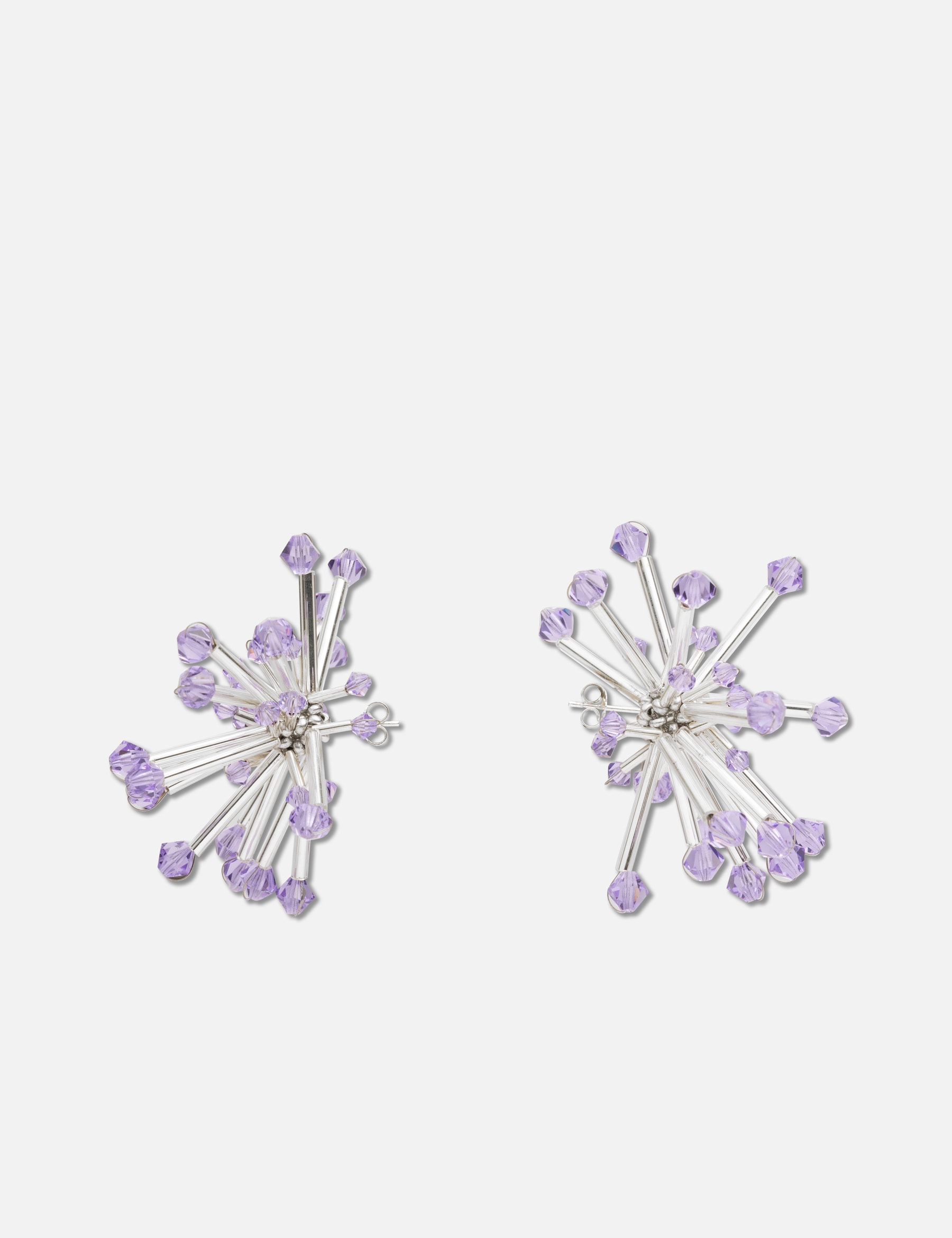 Allium Cepa Silver Minimus Earrings view 11
