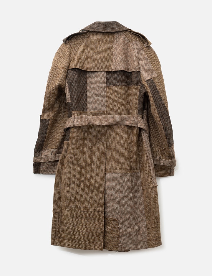 Junya Watanabe Man Woven Patch Trench Coat