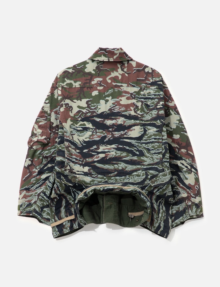 Beautiful People Beautiful People X Alpha Industries Double-End Camouflage Field Jacket