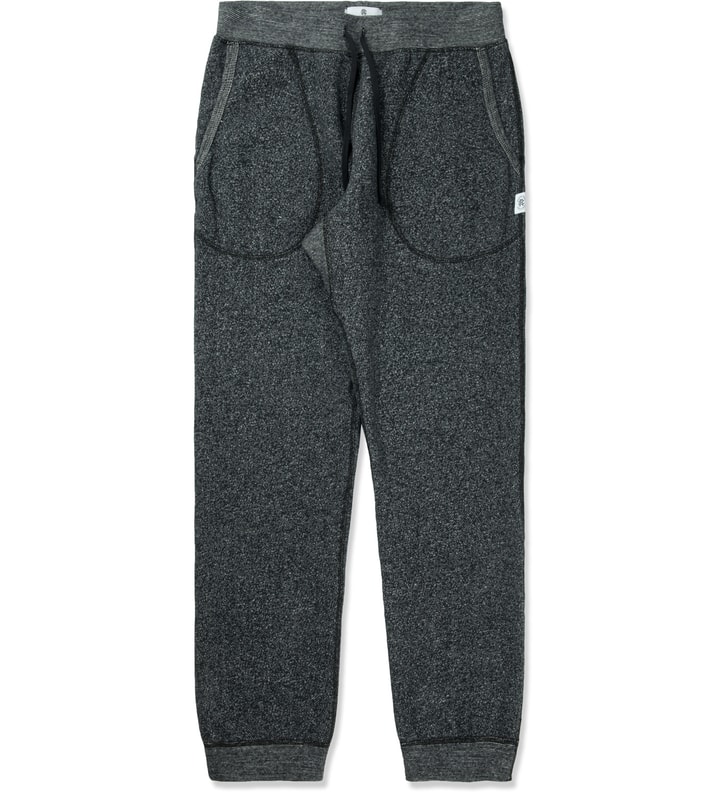 Black/Natural RC-5036 Tiger Fleece Pull On Sweatpants Placeholder Image