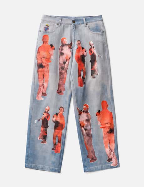 KidSuper Performers Distressed Jeans