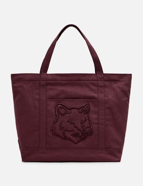 Maison Kitsuné Fox Head Large Tote