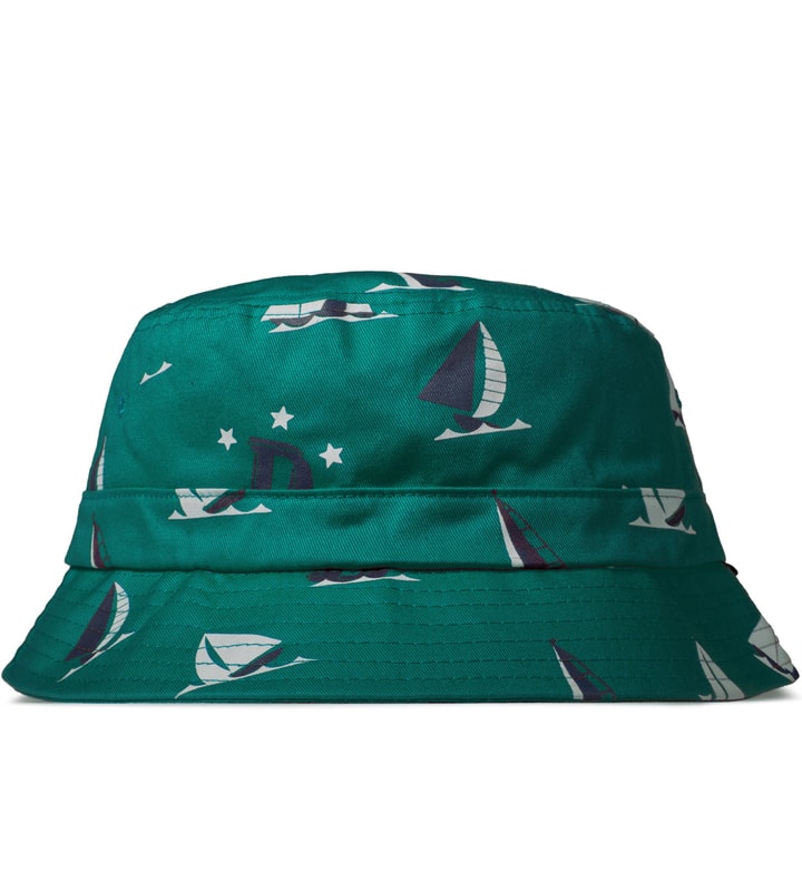 Green Sinking Boat Bucket Hat Placeholder Image