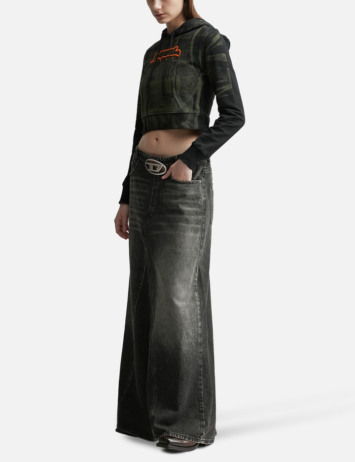 De-pago-S3 Long Denim Skirt Placeholder Image