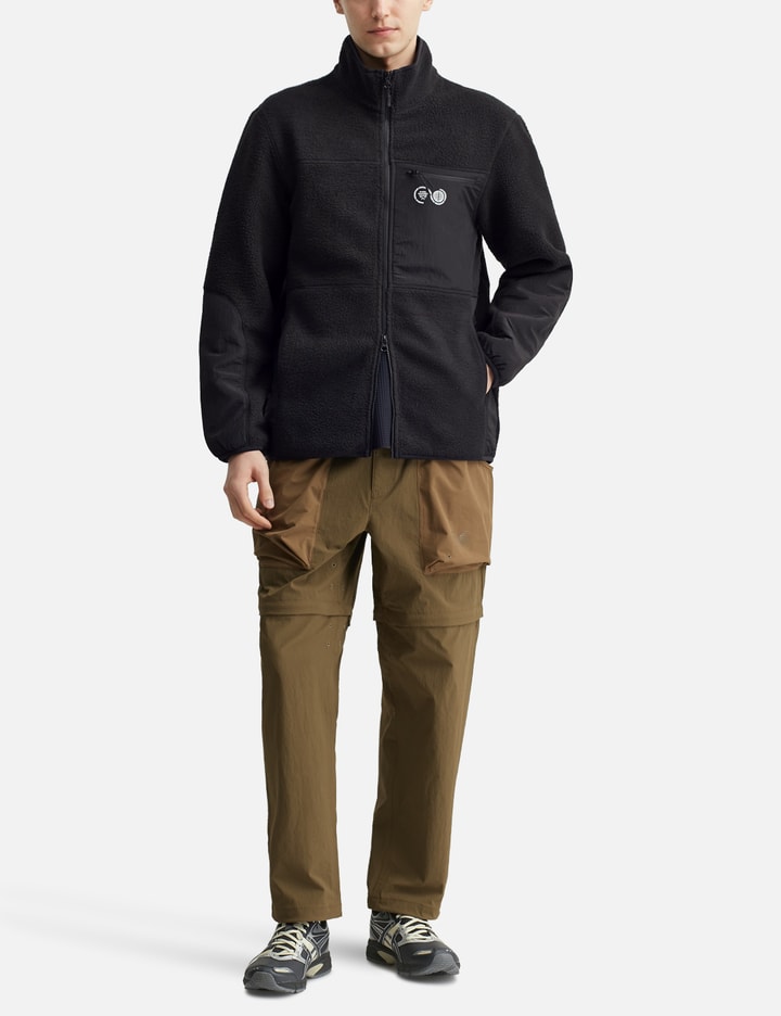 Purple Mountain Observatory Borg Sherpa Fleece In Black