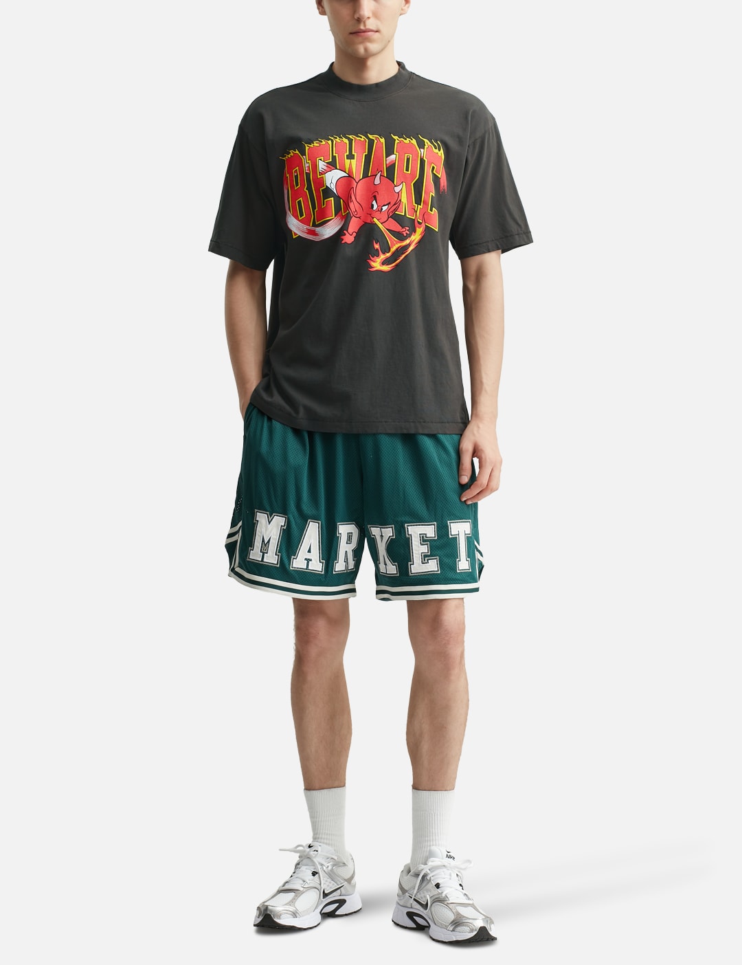 X Hot Stuff Beware Short Sleeve T-Shirt view 20