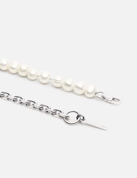 Chuck Nut W/ Freshwater Pearls Chain Bracelet view 6