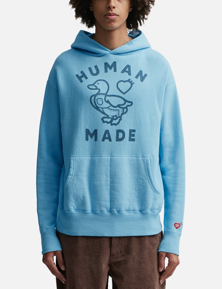 Shop Human Made Tsuriami Hoodie In Blue