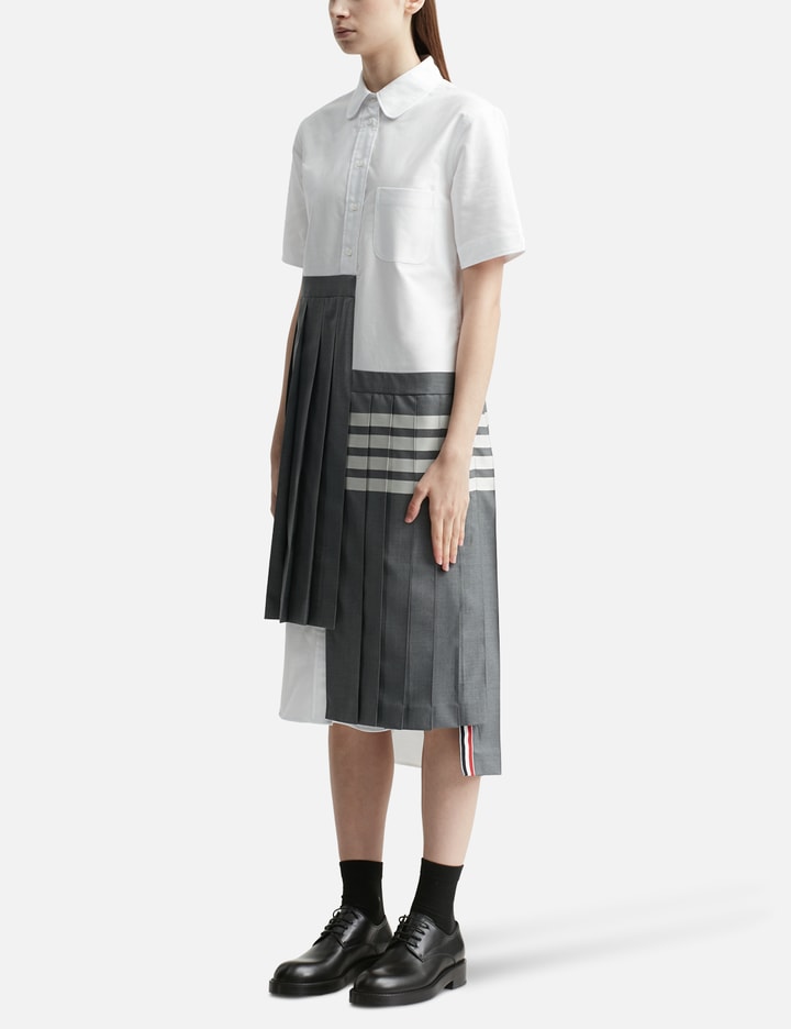 ASYMMETRIC PLEATED DRESS Placeholder Image