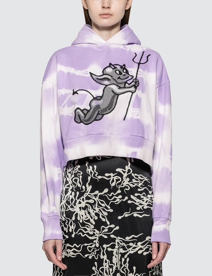 Cherub Devil Cropped Hoodie Placeholder Image