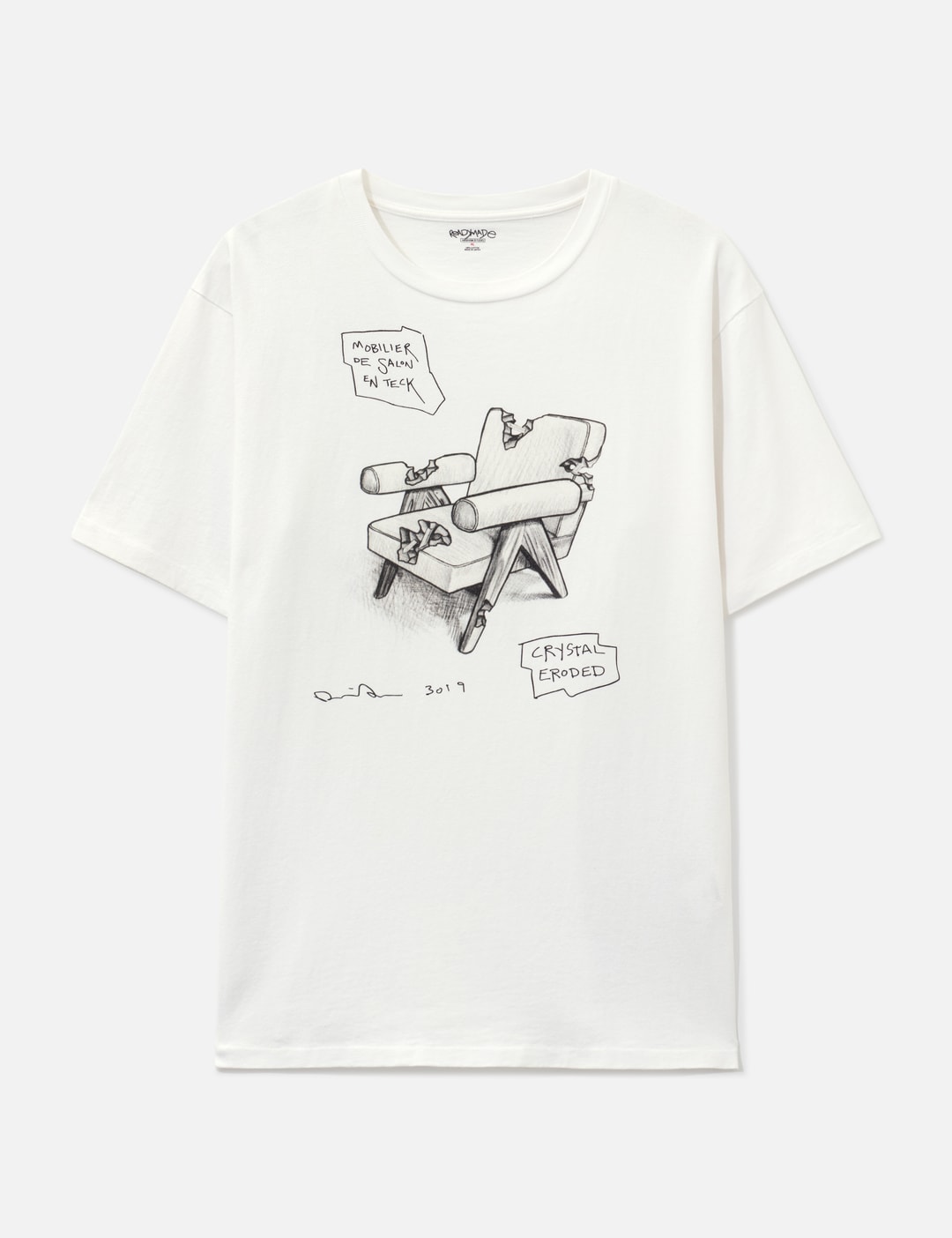 Hand Drawing Tee view 4