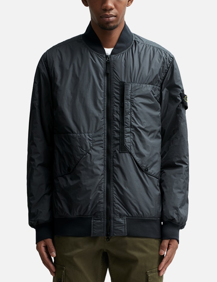 Crinkle Reps Nylon Bomber Jacket Placeholder Image