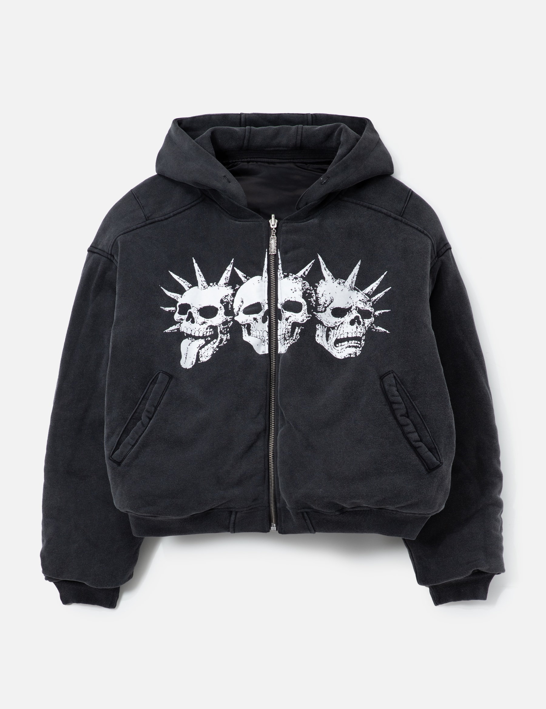 "Casey" Printed Reversible Bomber Jacket view 13