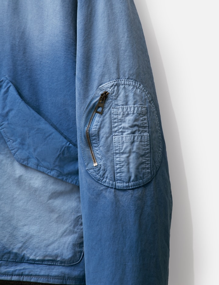 Shop Loewe Bomber Jacket In Blue