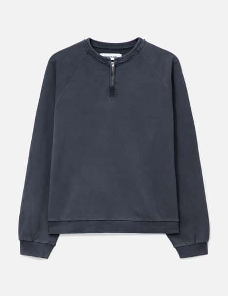 Garment Dyed Zip Sweatshirt view 6