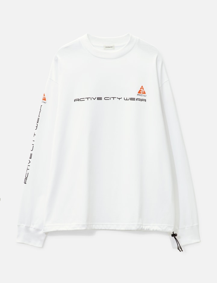 “Active City Wear”  Massive Long Sleeve T-shirt With Drawstrings Placeholder Image