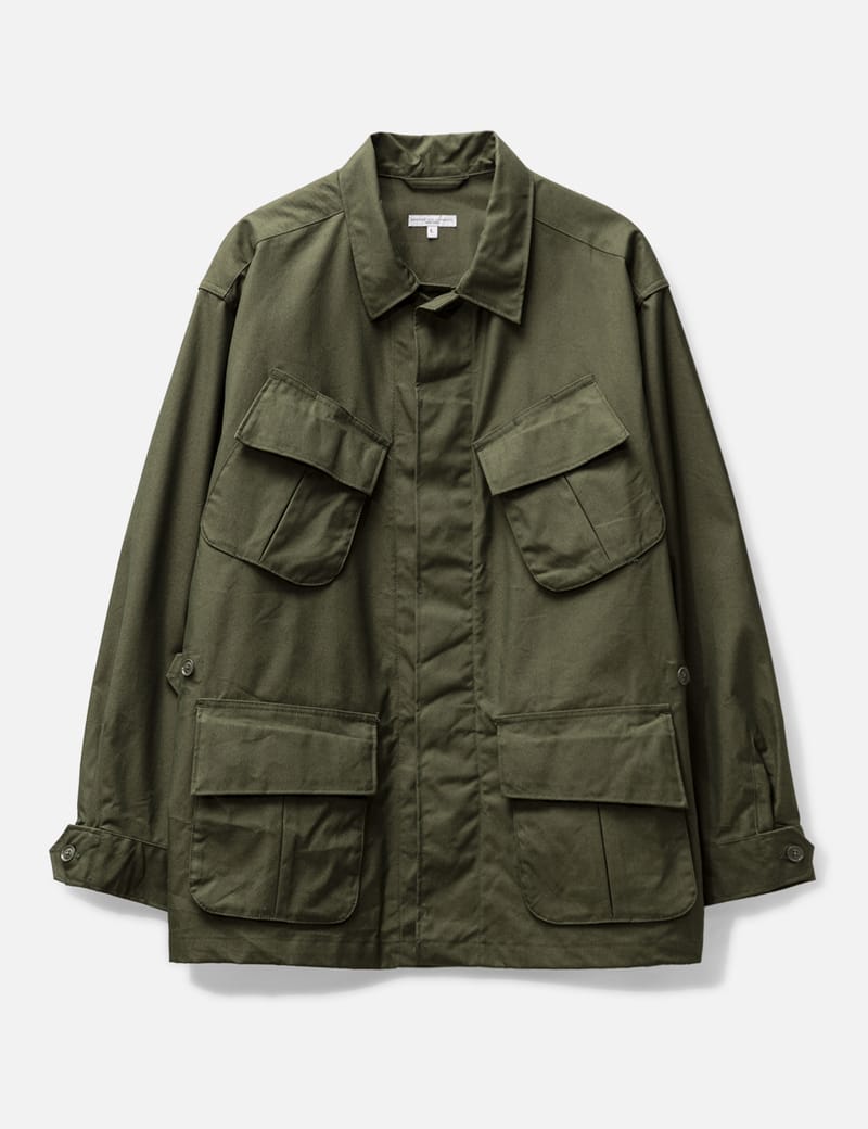 Engineered Garments◆バイクジャケット/BIKE JACKET/S/ウール/グレー