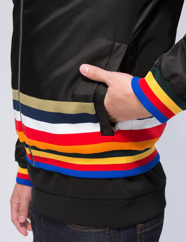 Multi Stripe Reversible Down Jacket Placeholder Image